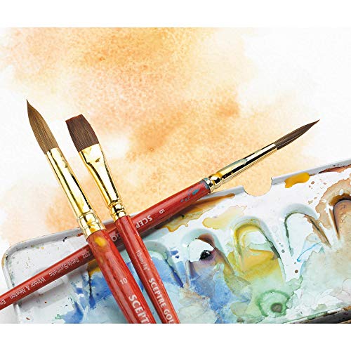 Winsor & Newton Sceptre Gold Brush Round-Short Handle Winsor & Newton