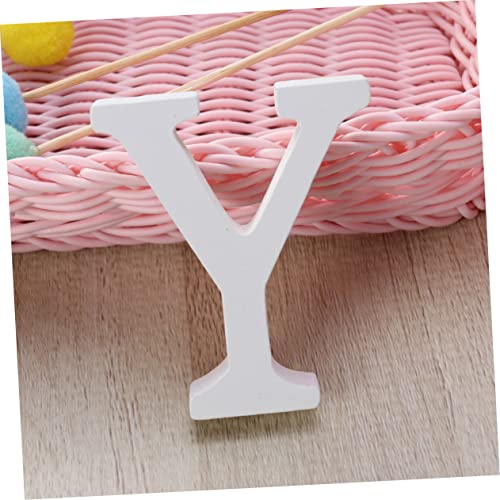 ABOOFAN Unfinished Wood Letters Kids Bedroom Letter Sign Wood Letter Symbols Wooden Name Letter Decorative Wood Letter Wedding Table Decorations ABOOFAN