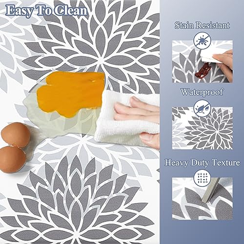 HEBE Anti Fatigue Kitchen Rug Sets 2 Piece Non Slip Kitchen Mats for Floor Cushioned Kitchen Rugs and Mats Waterproof Comfort Standing Mat Runner for HEBE