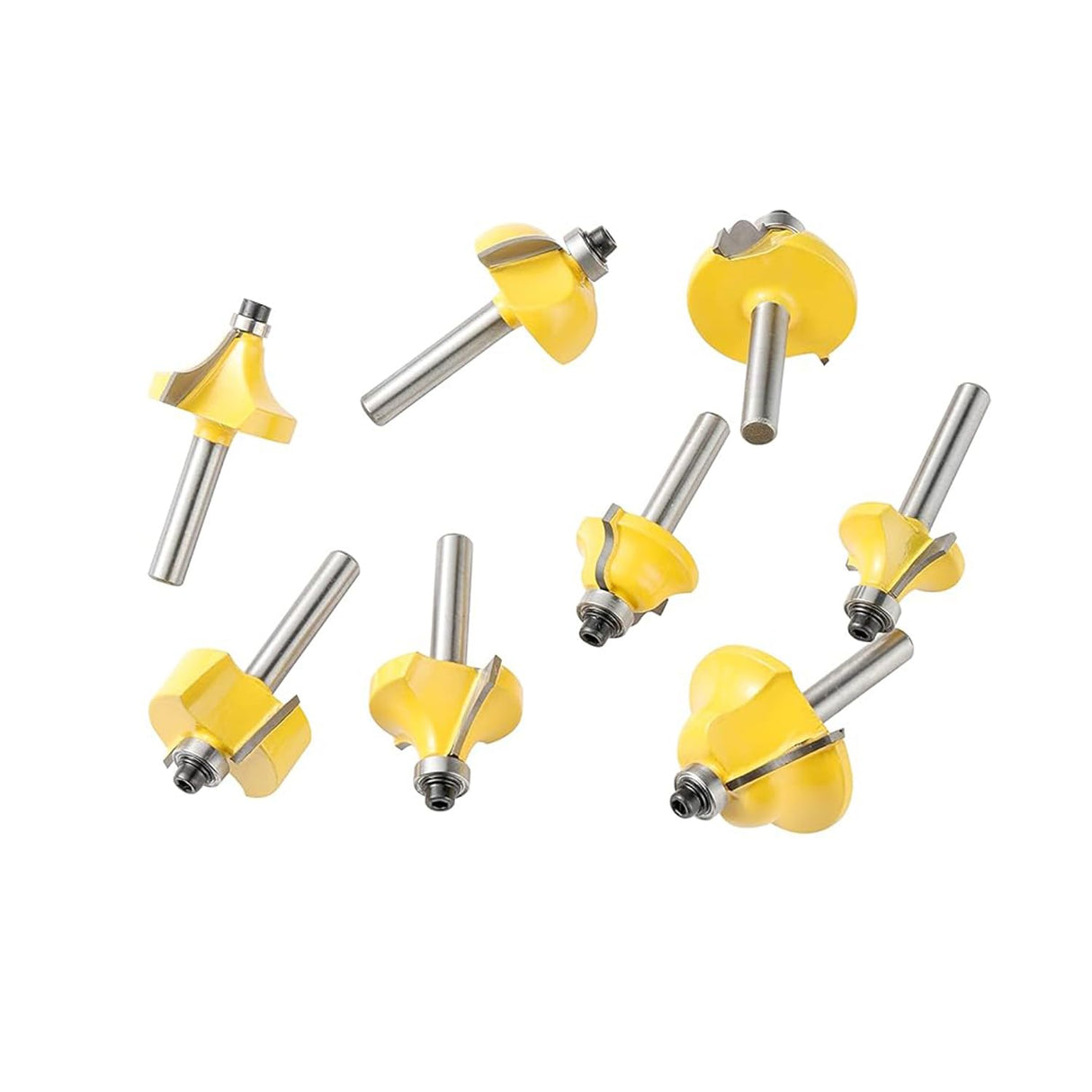 TOTOWOOD Router Bit Set ,Tungsten Carbide Router Bits Set 1/4 Shank,35 Piece Router Bit Kit for DIY, Woodworking Project,American Router Bit Set with Totowood