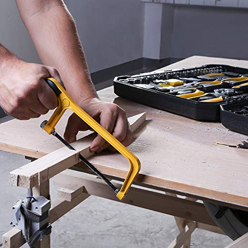 DEKOPRO 228 Piece Socket Wrench Auto Repair Tool Combination Package Mixed Tool Set Hand Tool Kit with Plastic Toolbox Storage Case DEKOPRO