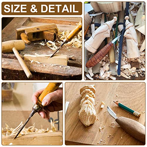 CYEAH 8 PCS Basswood Carving Block, 5 x 2 x 2 Inch Basswood for Wood Carving, Whittling Wood Carving Wood Blocks, Unfinished balsa Wood Blocks for CYEAH