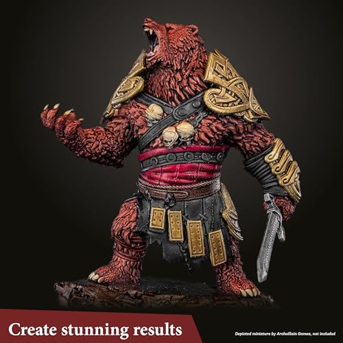 The Army Painter Speedpaint Starter Set 2.0-10x18ml Speed Model Paint Kit Pre-Loaded with Mixing Balls and 1 Brush- Base, 1 Painting Guide - Model The Army Painter