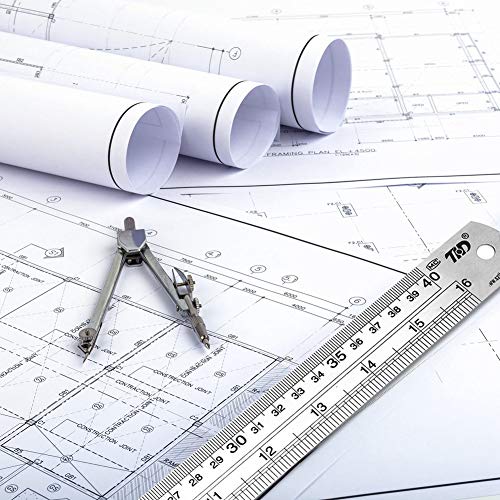 Ruler Metal Straight Edge Ruler Stainless Steel Ruler 6 Inch Ruler Set Rulers Bulk 12 Pack ZZTX