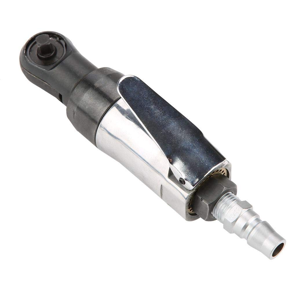 Square Drive Pneumatic Wrench Straight Shank Air Ratchet Wrench for Machinery Manufacturing and Automotive Industries(3/8") FTVOGUE