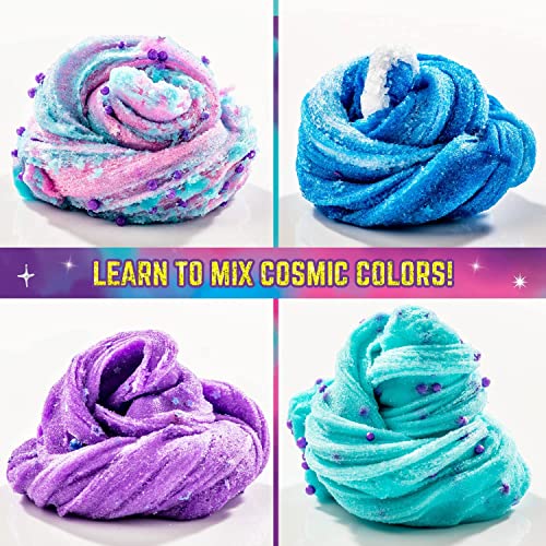 GirlZone Cosmic Cloud Slime Kit, Premade Galaxy Slime Kit for Girls with Slime Glitter and Inks, Slime Fun Straight Out of The Tub, Great Slime Kits GirlZone