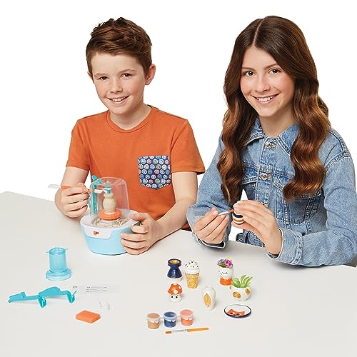 Make It Real: Mini Pottery Studio - 26 pcs DIY Pottery Kit, Mess Free Air Dry Clay, 10 Projects, Tweens, Girls & Kids Ages 8+ Make It Real
