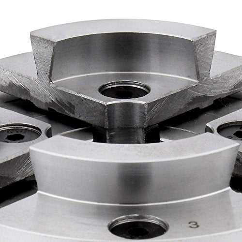 LLDSIMEX 4Inch/96mm Self Centering 4 Jaws Wood Lathe Chuck Wood Working Chuck 1"-8TPI LLDSIMEX