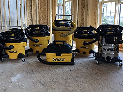 DeWalt DXV08S Wet/Dry Vacuum 8 Gallon 4 Peak HP, Stainless Steel, Silver DEWALT