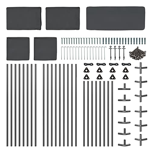 NOWENSOL Carport Canopy 12x20ft Heavy Duty with Removable Sidewalls & Doors, Portable Car Port Garage Shelter for Boat, Party, Outdoor Camping Tent, NOWENSOL