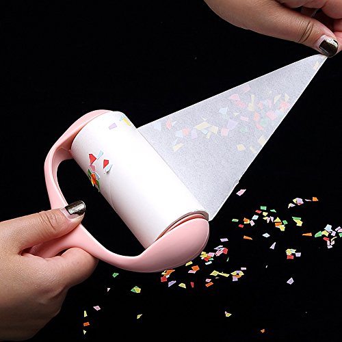 Lint Roller, 9 Refills 540 Sheets,Super Sticky Pet Hair Remover Kit, YQMAJIM Adhesive Lint Brush for Clothes,Carpet,Car Seats,Dust,Dogs,Cats YQMAJIM