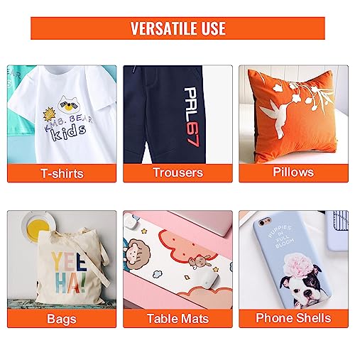 VEVOR Heat Press, 15x15 Power Heat Press Machine, Fast Heating, High Pressure Heat Press Machine for T-Shirt, Digital Industrial Sublimation Printer VEVOR