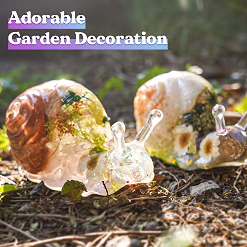 LET'S RESIN Snail Resin Molds Silicone 6inch, Large Animal Molds with Finely Carved Snail Design, 3D Silicone Molds, Casting Resin, DIY Snail LET'S RESIN