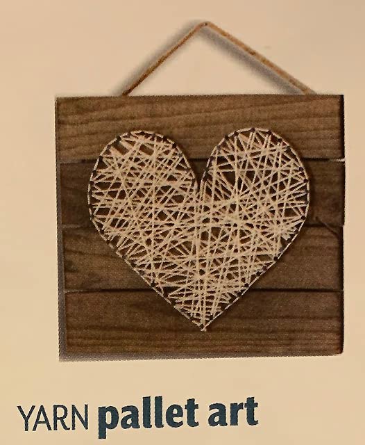 Creative Hobbies 10x10 Inch Unfinished Wood Hanging Plaque - DIY Wood Pallet Sign, Notch Banner, Hanging Wooden Sign, Wood Slice, Decorative Plaque, Creative Hobbies