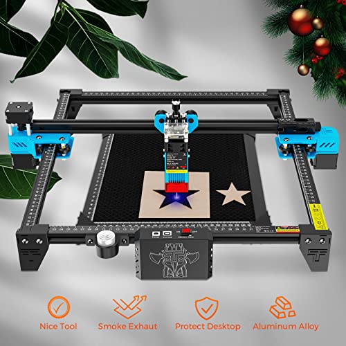 Twotrees Laser Cutter Honeycomb Working Panel Set,15.7x15.7x0.87 inch Honeycomb Laser Bed for CO2 or Diode Laser Engraver Cutting Machine,Honeycomb Twotrees
