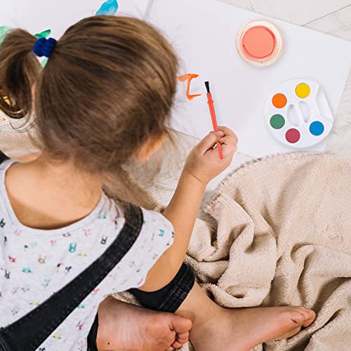ArtCreativity Mini Paint Palette Watercolor Bulk Set of 24 with Brushes, Mini Party Favors for Toddlers 2-4 Years and gifts for birthday party ArtCreativity