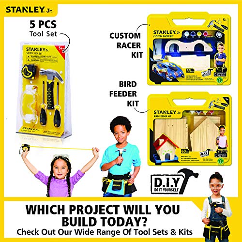 Stanley Jr. - Tool Belt, Tools Ages 5+ (T010M-Sy), Mixed STANLEY Jr.