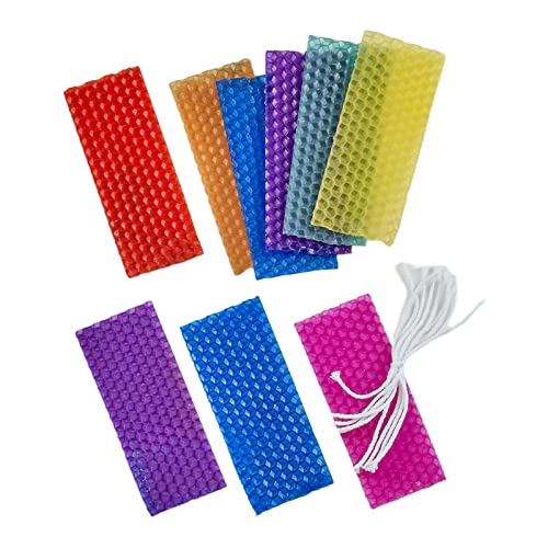 Rite Lite Design Your Own Candles Kit - Makes 9 Candles- Beeswax Colorful Hanukkah DIY Set for Menorah - Hanukkah Gifts, Chanukah Gifts for Kids and Rite Lite