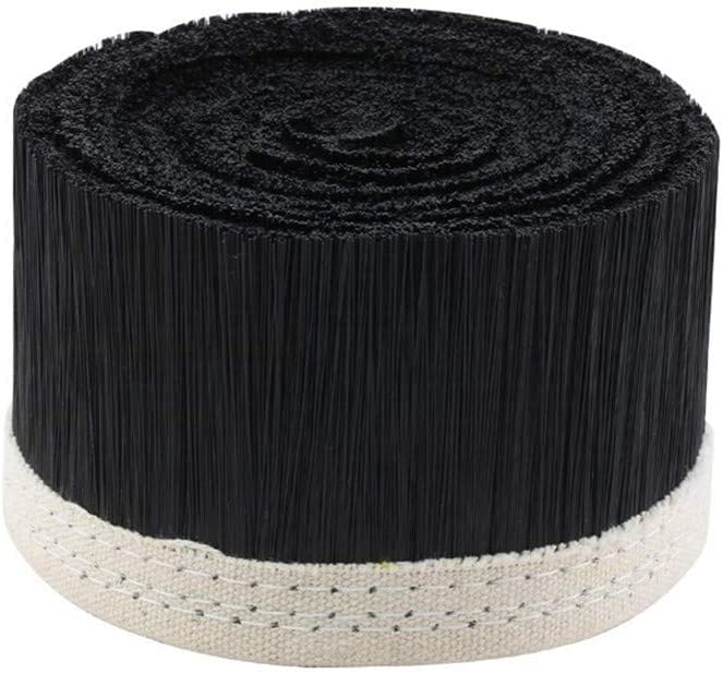 Flexible Nylon Strip Brush for Brush Vacuum Cleaner Engraving Machine Dust Cover CNC Router Spindle Motor (4 meter) ele ELEOPTION