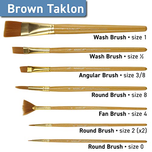 Michaels Super Value 50 Piece Brush Set by Artist's Loft™ Necessities™ Artist's Loft