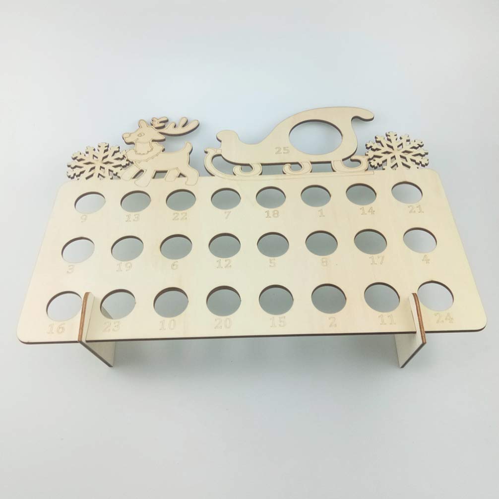 Happyyami 1pc Diy Wood Christmas Gifts Christmas Tabletop Ornament Unfinished Wood Ornaments Christmas Diy Advent Calendarios De Adviento Christmas Happyyami