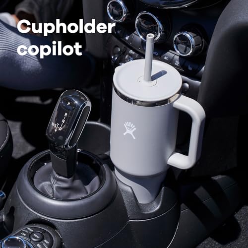 Hydro Flask Stainless Steel All Around Travel Tumbler with Handle 40 Oz Trillium Hydro Flask