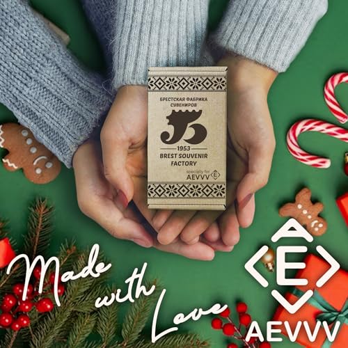 AEVVV Unfinished Christmas Nesting Dolls Blank Set 7 pcs - Christmas Crafts to Paint Your Own Matryoshka Santa Claus - Blank Russian Nesting Dolls AEVVV