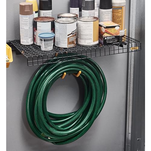 DEWALT Wire Shelf, 24 Inch, 35lb Capacity, Mounts to Metal Rail, DEWALT Workshop Storage System Compatible (DWST82812) DEWALT