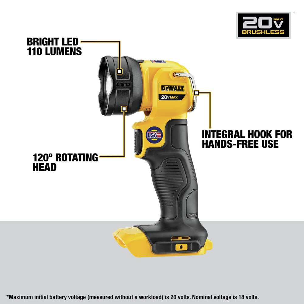 DEWALT 20V MAX* XR Cordless 4-Tool Combo Kit With 5.0Ah Batteries (DCK447P2) DEWALT