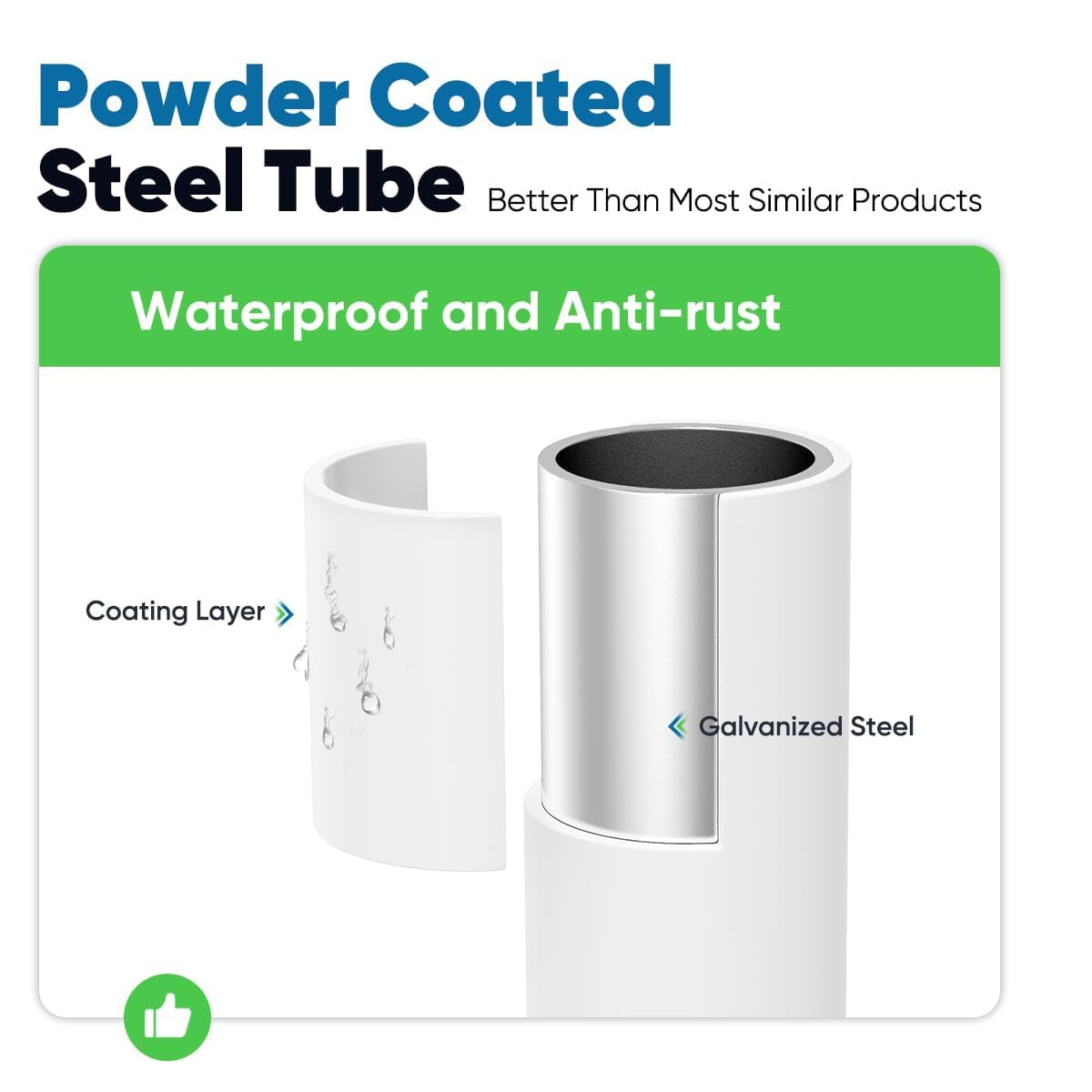 Quictent 10'X20' Heavy Duty Carport Car Canopy Carport Tent Car Shelter Canopy Outdoor Carport Canopy Boat Shelter-White Quictent