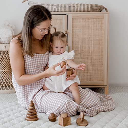 KOOKAROO Montessori Wooden Baby Toys, Montessori Toys for 1 Year Old, Baby Toys 6 to 12 Months, 1 Year Old Toys, Wooden Toys, 6 Month Old Baby Toys, KOOKAROO