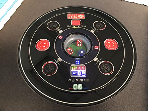 USA MJ Table Roller Coaster Style 40mm Chinese/Filipinos/American Mahjong Folding Automatic Mahjong Table Gray Color Ultra Thin 2 Set of Numbered usamjtable