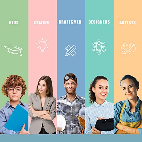 PSLER 100 Sheets Carbon Paper Sheets, Carbon Transfer Paper with 3PCS Embossing Stylus for DIY Woodworking, Paper, Canvas and Other Art Craft psler