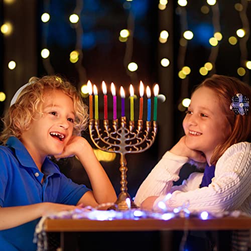 Rite Lite Design Your Own Candles Kit - Makes 9 Candles- Beeswax Colorful Hanukkah DIY Set for Menorah - Hanukkah Gifts, Chanukah Gifts for Kids and Rite Lite