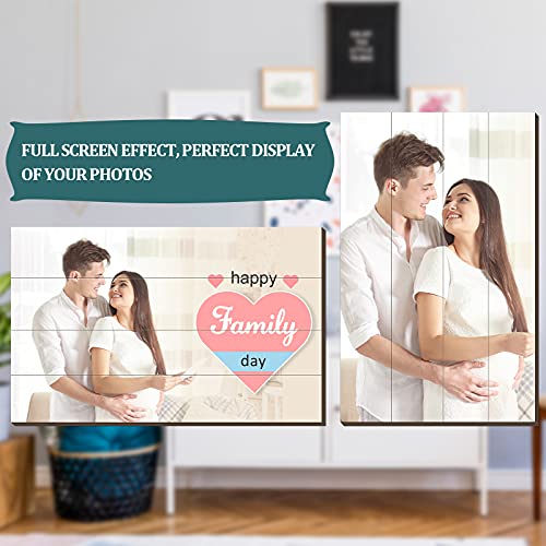 Sublimation 2023 Graduation Personalized Picture Frames Heat Transfer Wood Blanks Photo Frames Wall Mounting Photo Frame DIY Graduation Birthday Blulu