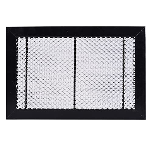 XLNT TECH Laser Honeycomb Working Table 11.81" × 7.87" × 0.87(200mm x 300mm x 22mm) Panel Board Platform Used for Multil-Brand Engraving Machine. XLNT TECH