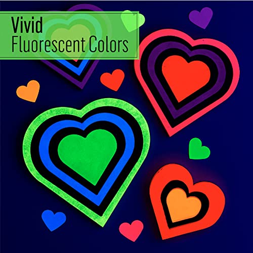 FolkArt Neon Glow Acrylic Paint Set, 2 oz, 8 Fl Oz FolkArt