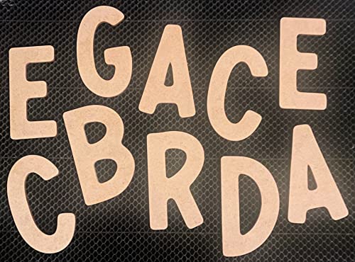 8 Inch Unfinished Wood Letter Y Craft Shape, Blank Wooden MDF Alphabet A-Z Letters, Paintable Rawles Font Kids Wall Decor NEXTCraft