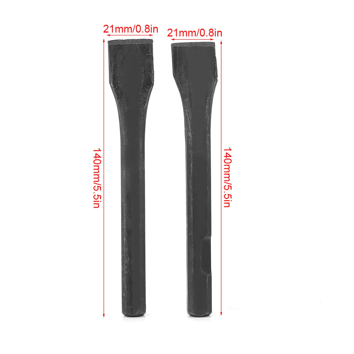 Oumefar Pneumatic Hammer Shovel Tool Industrial Powerful Handle Straight Type Air Chisel Pneumatic Hammer Shovel Tool Set with Straight & Arc Scraper Oumefar