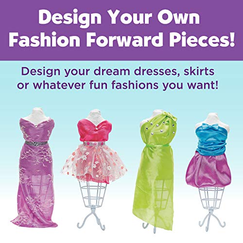 Creativity for Kids Designed by You Fashion Studio: DIY Fashion Designer Kit for Girls, Craft Kit for Teens, Gifts for Girls Ages 9-12+ Creativity for Kids