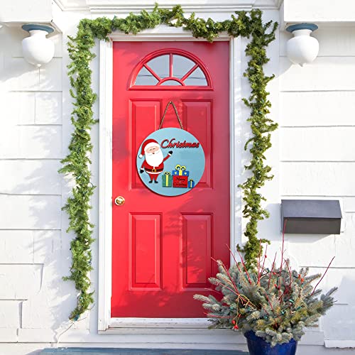 JOICEE 12PACK Wood Rounds for Crafts, 12 Inch Unfinished Wood Circles Discs for Door Hanger Sign Blank, Particle Board for Wreath Boards Crafts JOICEE