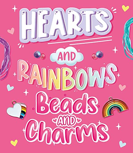 Hearts and Rainbows, Beads and Charms: Craft Kit for Kids WoodArtSupply