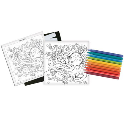 Faber-Castell - Color by Number Octopus, Unicorn 13