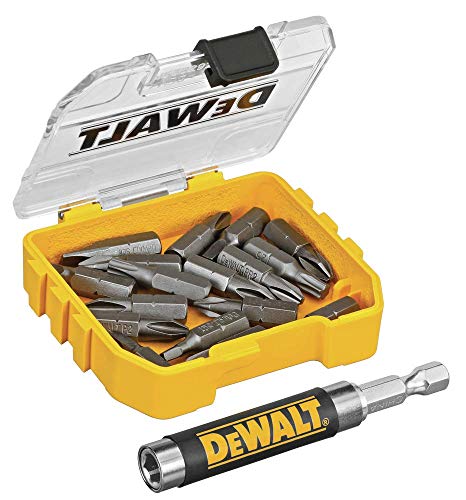 DEWALT DWAF2058CS 18 pc. Compact Magnetic Drive Guide Set, Yellow DEWALT