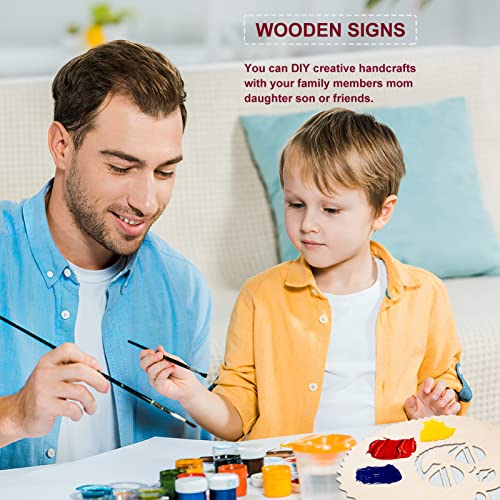 Abaodam Crafts Woman Cutout Unfinished Wood Shaped African Woman Women Face with Lashes Silhouette Head Wood Decoration Pendant Wood Door Hanger Abaodam