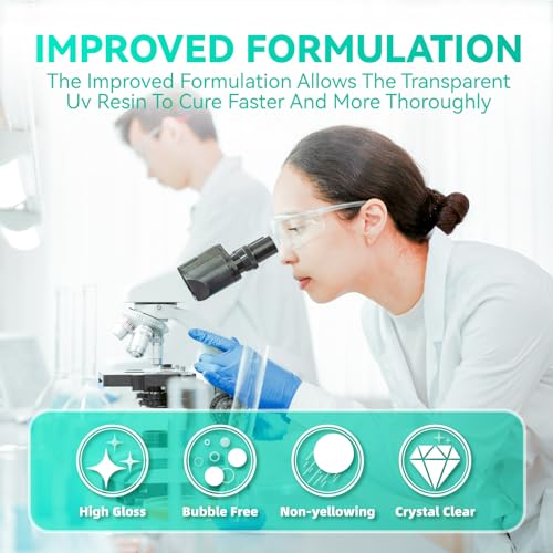 ISTOYO UV Resin Kit with Light, 155Pcs and 3 Timer Setting UV Resin Light, Jewelry Making Kit with Highly Clear UV Resin, Upgraded UV Resin Kit for ISTOYO