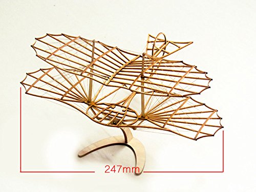 3D Wooden Puzzles Airplane DIY Otto Lilienthal Glider, Laser Cut Balsa Model Airplane Kits to Build for Adults, Perfect Wood Models Plane for Men Viloga