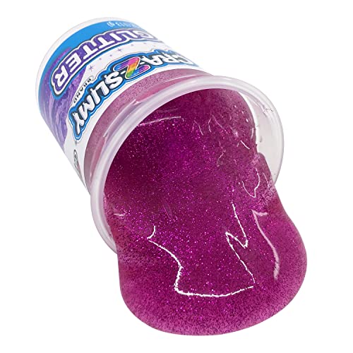 Cra-Z-Slimy 4 Pack Glitter Slime Set – Comes with 3 Colors of Pre-Made Glitter Slime and Glitter Add-Ins Cra-Z-Art