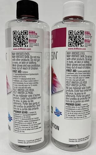 ArtResin - Epoxy Resin - Clear - Non-Toxic - 32 oz (16 oz Resin + 16 oz Hardener) (946 ml) ArtResin