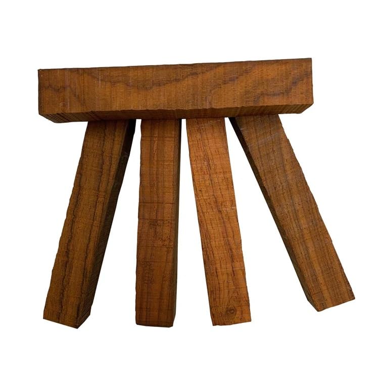 Exotic Wood Zone's Cocobolo Pen Blanks 3/4" x 3/4" x 6" for Turning Wood | Pen Making Supplies (5 Pcs) Exotic Wood Zone